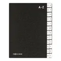 Pagna Pultordner Classic (Pultmappe, 24 Fächer, A-Z) schwarz