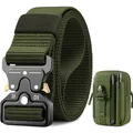 Taktischer Gürtel, Militär, Nylon, Schnellverschluss, Molle, Geschenk, Herren