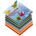 Faltblätter Origamipapier 19x19 cm 12 Farben 96 Blatt FOLIA 9160 (4001868091601)
