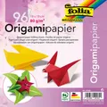 folia Faltblätter Origami mehrfarbig 96 Blatt