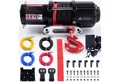 Rotfuchs Seilwinde, 12v mit Fernbedienung, 2041 kg Motorwinde Seilzug, Power Offroad Winde