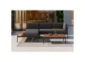 Ambia Garden Loungegarnitur, Grau, Akazie, Metall, Textil, 3-teilig, Füllung: Schaumstoff, 149x99 cm, Loungemöbel, Gartenlounge-Sets