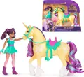Spin Master Unicorn Academy - Ava und Einhorn Leaf Set, Spielfigur