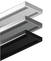 Garduna Vorhangschiene Wendeschiene, Aluminium, 1 oder 2-läufig, Aluminium