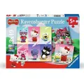 PUZZLE HELLO KITTY SUPER STYLE 3 X 49 TEILE RAVENSBURGER NEU OVP