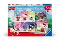 Kinderpuzzle 3x49 Teile - Hello Kitty - Abenteuer in Cherry Town | Spiel | 2024
