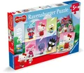 3 x 49 Teile Ravensburger Kinder Puzzle Hello Kity Abenteuer CherryTown 12001035