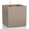 Lechuza Pflanzgefäß CANTO Stone 30 low sandbeige 30x30x30 cm