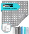 Blumbach® Duschmatte rutschfest 53x53cm - 100% BPA-frei - Inkl. 2 Haken zum Aufhängen - griffige Antirutschmatte Dusche & Badewanne, Duscheinlage, Rutschmatte schimmelresistent & maschinenwaschbar