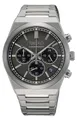 Seiko Herren-Uhr Chronograph mit Edelstahlband SSB455P1