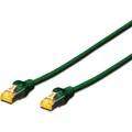 Digitus CAT 6A S-FTP Patchkabel Cu LSZH AWG 26/7 Länge 7 m Farbe Grün (S/FTP, CAT6a, 7 m) (DK-1644-A-070/G)