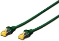 DIGITUS CAT 6A S/FTP Patchkabel, 7m, grün