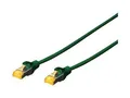 DIGITUS CAT 6A S/FTP Patchkabel CAT6a 7m grün