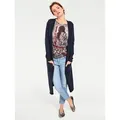 heine Strickjacke Long-Strickjacke blau 36