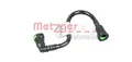 METZGER Kraftstoffleitung Förderpumpe, Hinten, Kraftstofffilter, Und, Zwischen