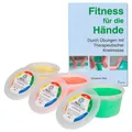 Theraflex Therapie-Knetmasse 450 g, 3er Set inkl. Buch