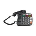 Olympia 4500 Großtastentelefon schwarz, 6x Direktwahltasten, LED