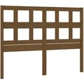vidaXL Kopfteil Honigbraun 125,5x4x100 cm Massivholz Kiefer 818913