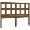 vidaXL Kopfteil Honigbraun 125,5x4x100 cm Massivholz Kiefer
