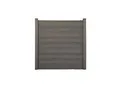 Prestige Home WPC-Sichtschutzzaun - 5x Element + 6x Pfosten Anthrazit