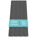Profilblech Trapezblech Bleche Dachplatten Stahl verzinkt 108x42,6cm