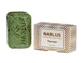 Nablus Soap natürliche Olivenölseife, Sorte: Thymian, handgemacht und palmölfrei, 100g