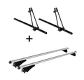 2xFahrradträger ORION+Dachträger Tiger XL für für Mitsubishi Outlander PHEV ab14