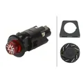6HF 001 579-052 HELLA Warnblinkschalter