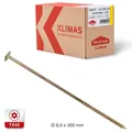 WKCP Tellerkopfschrauben Torx | Holzbauschrauben ETA | Ø6/8/10 mm | gelb verzink