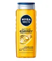 NIVEA MEN Active Energy 3in1 Duschgel Koffein Herren Dusche Pflege 500ml