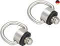 2-teilige D-Ring-Kameragurte 1/4"-Schrauben, Schnellbefestigungsschrauben für 