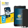 BROTECT Sichtschutzfolie Anti-Spy Privacy Folie Blaulicht-Schutz (2 Stück, Galaxy Tab Active 3) (4339662)