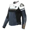 Dainese Rapida Lady black iris white tibetan Gr. 42 Damen Motorradjacke Leder