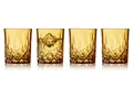 LYNGBY-GLAS Gläser-Set Sorrento Whiskyglas amber 320ml Set4, Glas, Whiskyglas Sorrento 32 cl 4 Stck. Amber