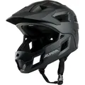 Alpina Kinder Rupi Fahrradhelm (Größe 50-55CM, schwarz)