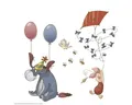 Fenstersticker Disney Edition 4 Disney Winnie the pooh 31 x 31 cm Orange
