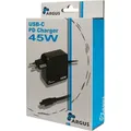 Inter-Tech Ladegerät Argus PD-2045, USB-C Charger, (1,80m Kabel, PD - Schwarz