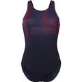 Tecnopro Damen Riteane Badeanzug, Navy Dark, 36
