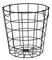 Spetebo Drahtkorb Metall Gitter Korb schwarz mit Henkeln - 29 cm (Stück, 1 St., Aufbewahrungskorb), Aufbewahrungskorb für Deko und Accessoires