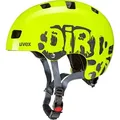 UVEX Kid 3 dirtbike neon gelb 51-55cm XXS-S Fahrradhelm Radhelm Kinder Helm Scooter Inliner Skate - Gelb