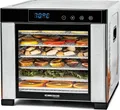 ROMMELSBACHER Dörrautomat DA 900 6 Edelstahl Tabletts 24h Timer LED (35 –75 °C)