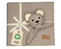 Babydecke DIKOS® Babydecke SCHMUSE-Bär Baby Geschenk Mädchen Junge Geschenkset, DIKOS, Geschenk zur Geburt, PREMIUM Qualität, 100 % BIO Baumwolle, nachhaltig