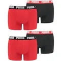 PUMA Boxershorts Puma Herren Boxershorts im 4er Pack (4-St., 4er Pack) bunt S