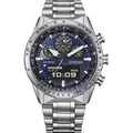 Citizen JV2000-51L Herrenuhr Promaster Sky Eco-Drive Pilot 43mm 20ATM - Blau