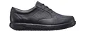 JOYA Boston Black, Herren Schnürschuh mit Obermaterial aus weichem Leder und Glattlederfutter, schwarz, 45