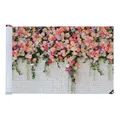 Maximex Balkon-Sichtschutz, praktischer Sichtschutz mit Rosen-Motiv und hoher UV- und Witterungsbeständigkeit, schnelltrocknend und reißfest, 5 m