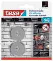 tesa Runde Klebeschraube für Mauerwerk und Stein Belastung 5 kg 2 Stück