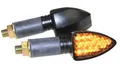 Motorrad LED Blinker Elight schwarz getönt