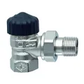 Heimeier Thermostat-Ventilunterteil 220102000 Eck 1/2", Rotguss vernickelt