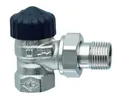 HEIMEIER Thermostat-Ventilunterteil Standard, Eckform, DN 15, vernickelt